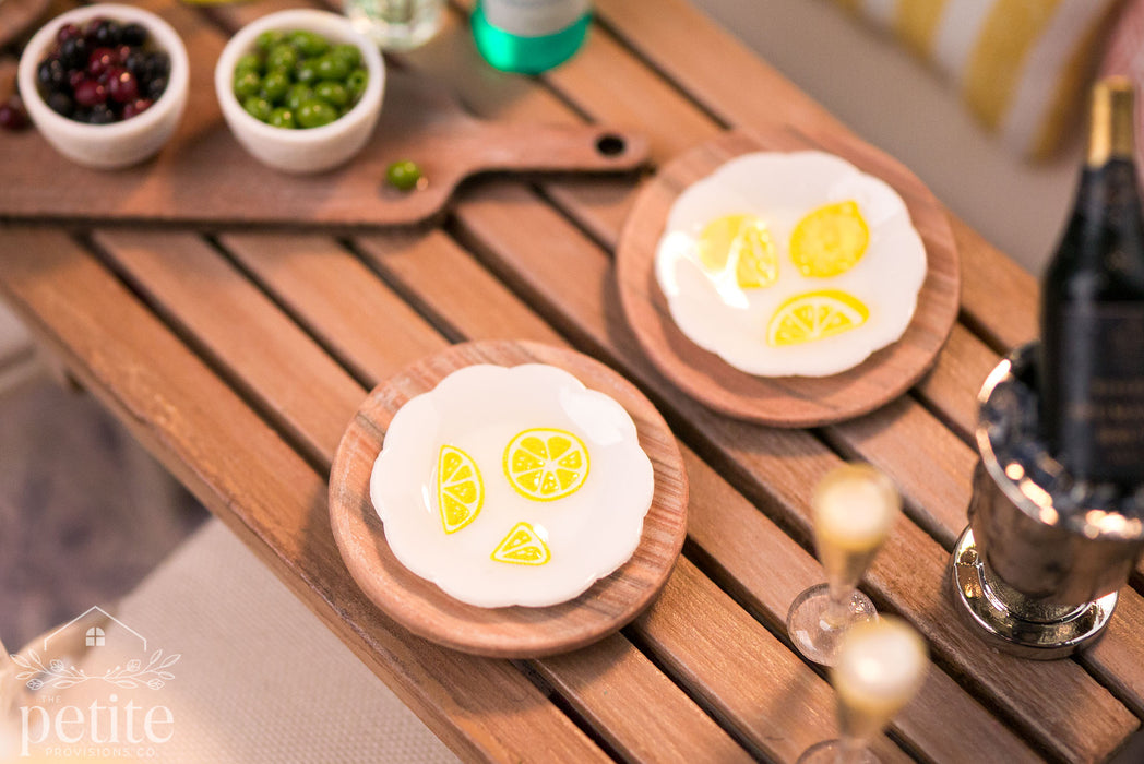 Amalfi Citrus Dinner Plates - Set of 4
