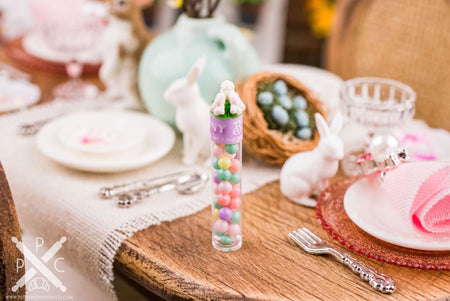 Dollhouse Miniature Bunny Bites Candy Tube