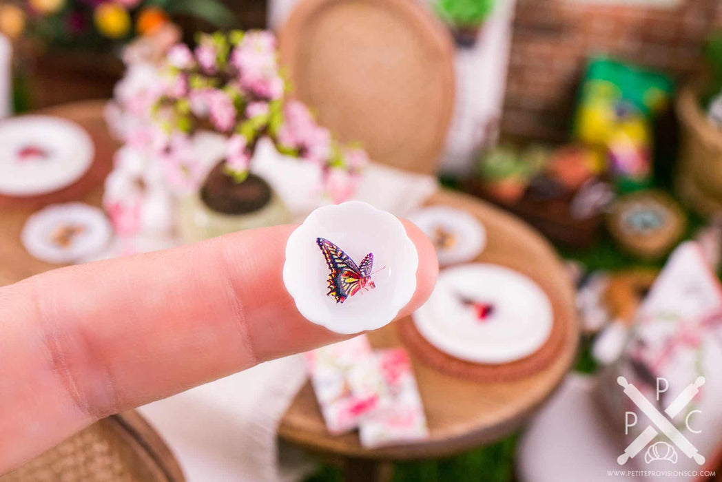 Butterfly Decorative Plates - Small - Set of 4