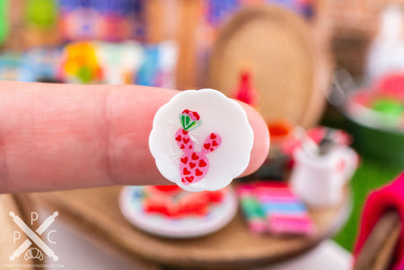 Dollhouse Miniature Cinco de Mayo Cactus Decorative Plates