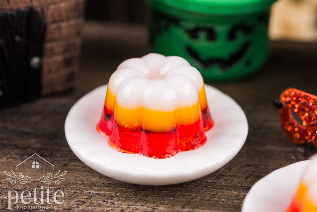 Candy Corn Jello Mold