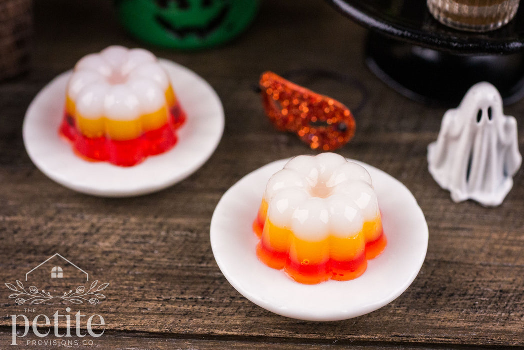 Candy Corn Jello Mold