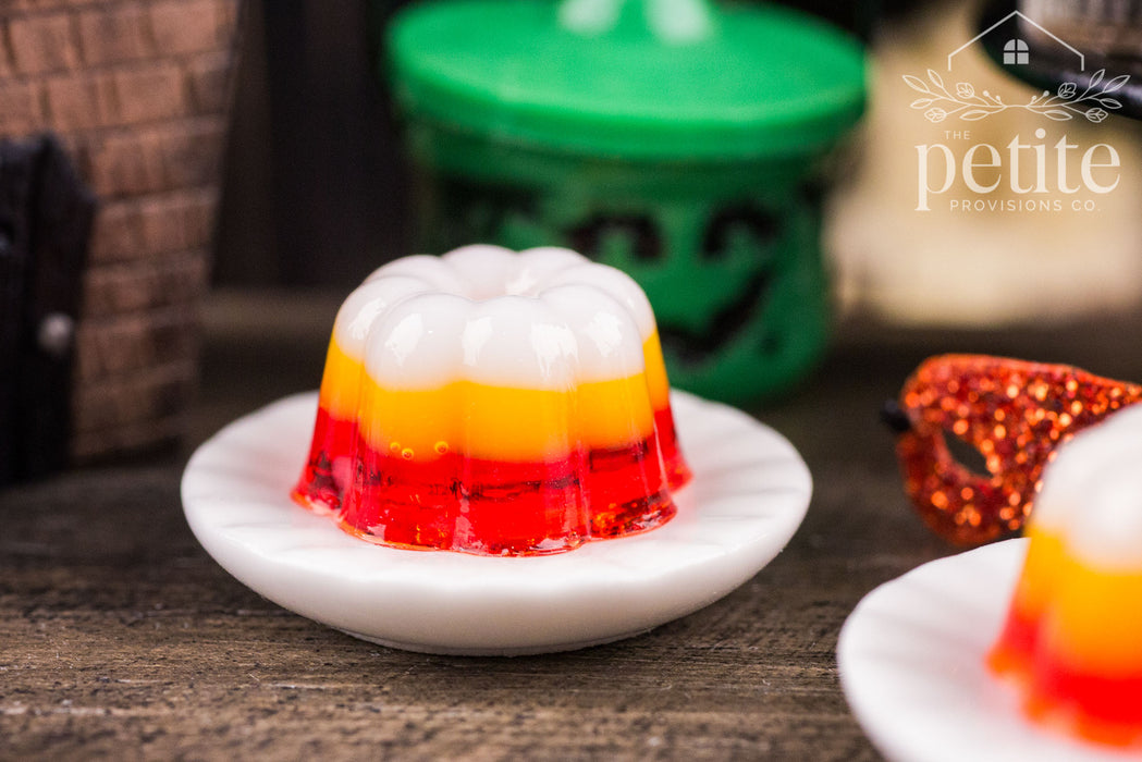 Candy Corn Jello Mold