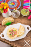 Dollhouse Miniature Carnitas Tacos