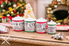 Dollhouse Miniature Christmas Baking Canister Set - 1:12 Dollhouse Miniature - Christmas Miniatures