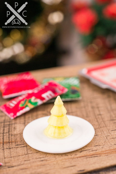 Christmas Tree Butter Sculpture