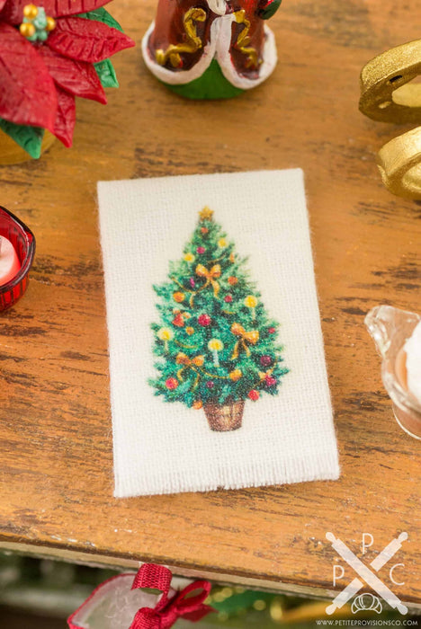 Christmas Tree Tea Towel