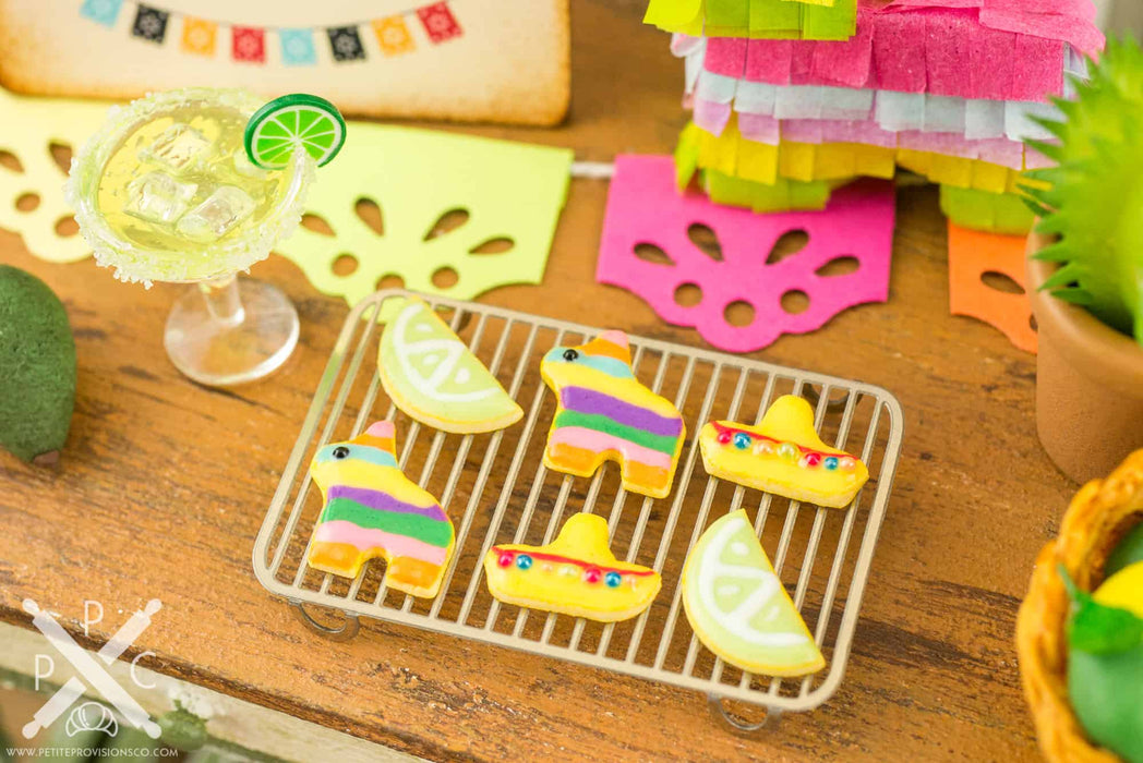 Cinco de Mayo Fiesta Cookies - Half Dozen