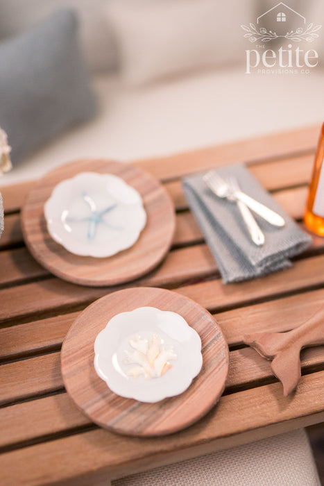 Coastal Reef Salad Plates - Set of 4