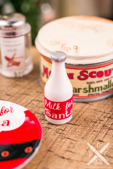 Cookies and Milk for Santa Set