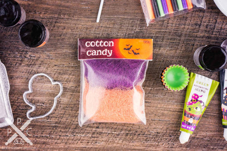 Dollhouse Miniature Halloween Cotton Candy - 1:12 Dollhouse Miniature - Halloween Miniatures