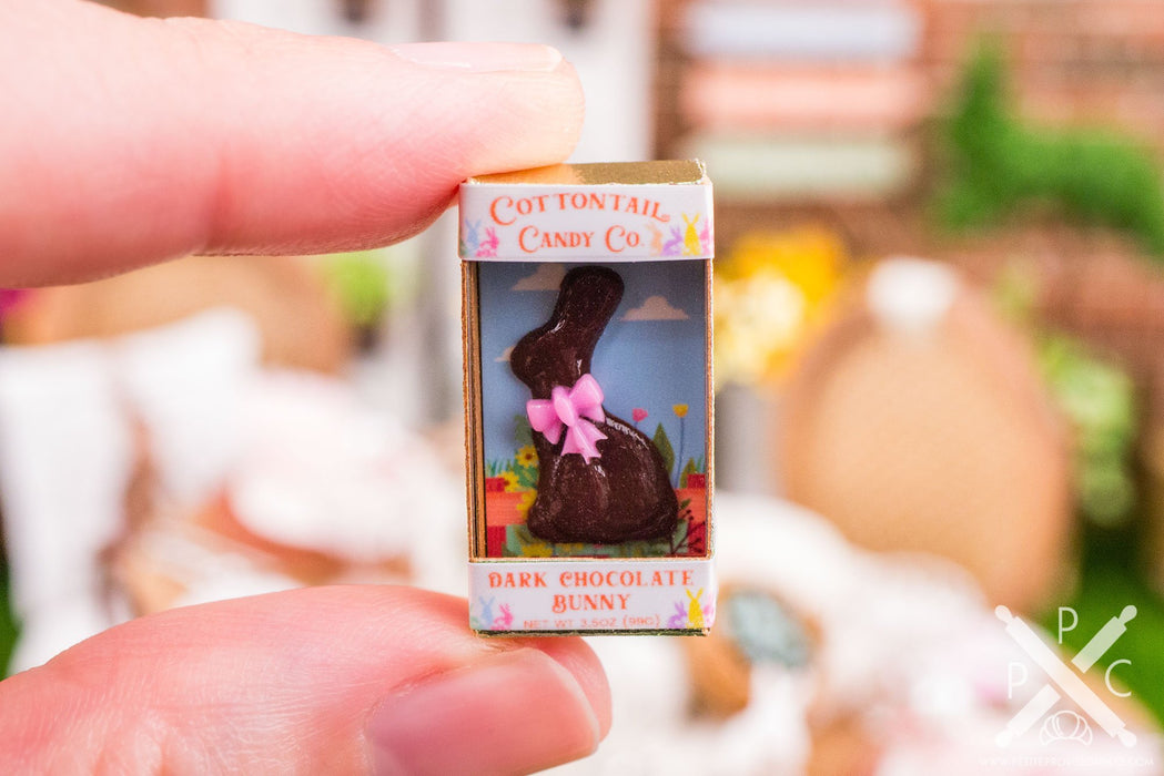 Chocolate Easter Bunny in Decorative Box