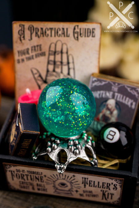 Dollhouse Miniature DIY Fortune Teller's Kit 1:12 Scale Halloween Decoration