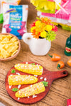 Dollhouse Miniature Elote - Mexican Street Corn - 1:12 Dollhouse Miniature Mexican Food