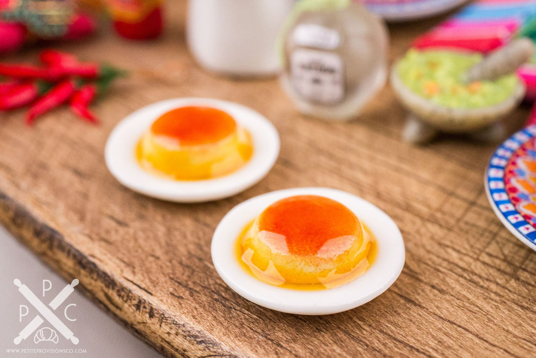 Dollhouse Miniature Flan