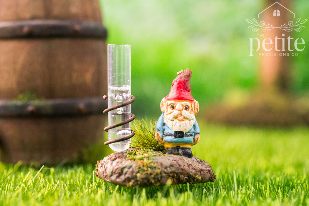 Garden Gnome Rain Gauge