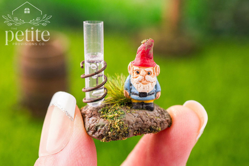 Garden Gnome Rain Gauge