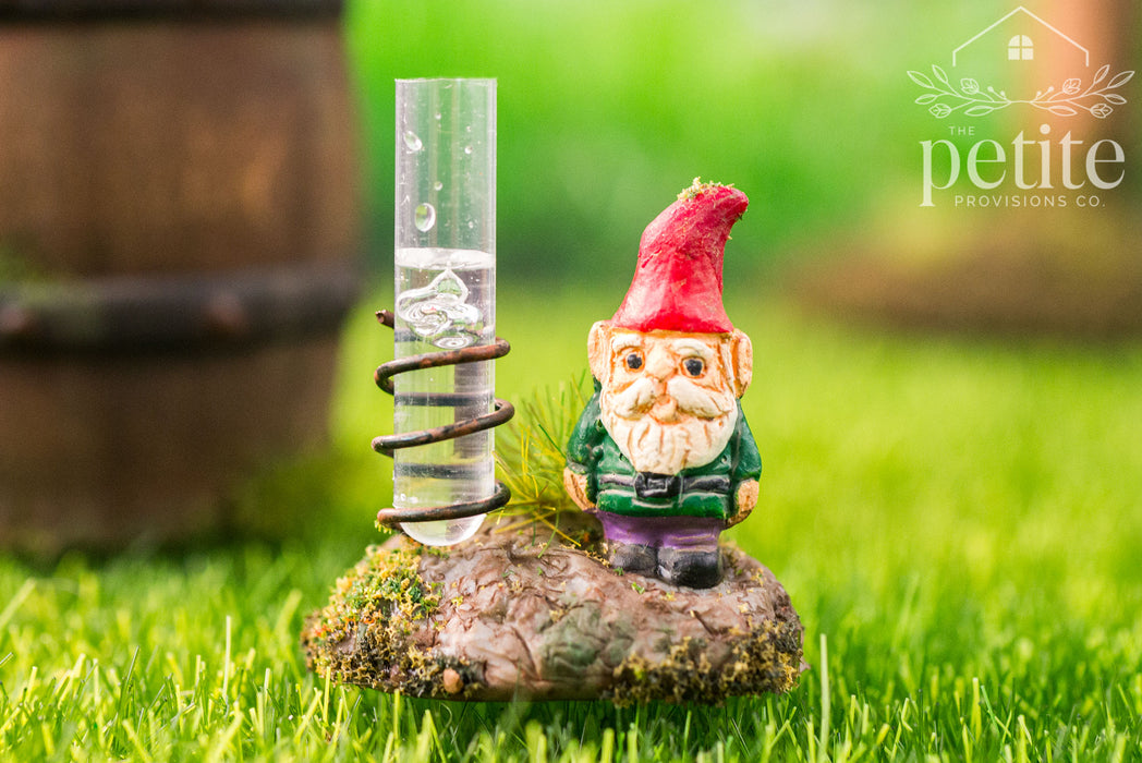 Garden Gnome Rain Gauge