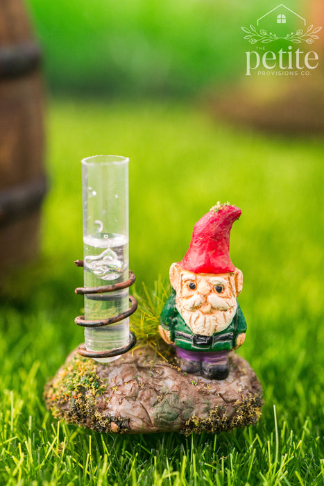 Garden Gnome Rain Gauge