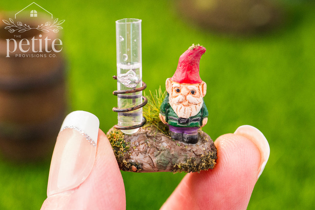 Garden Gnome Rain Gauge