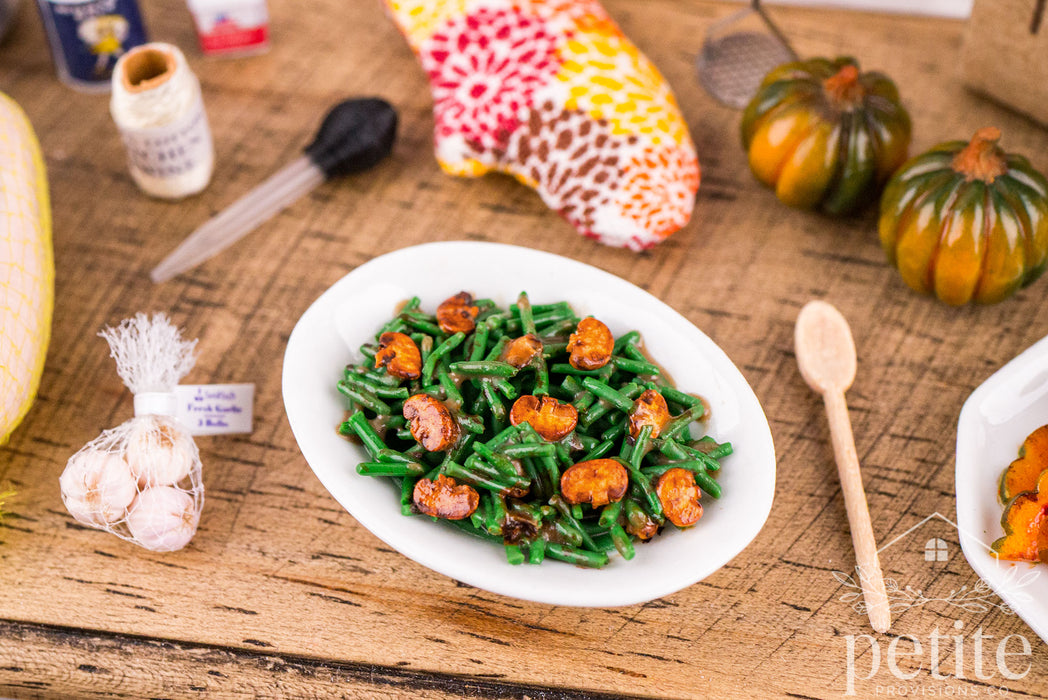 Green Beans with Mushrooms