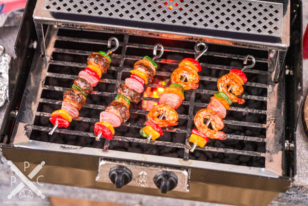 Dollhouse Miniature Grill Skewers