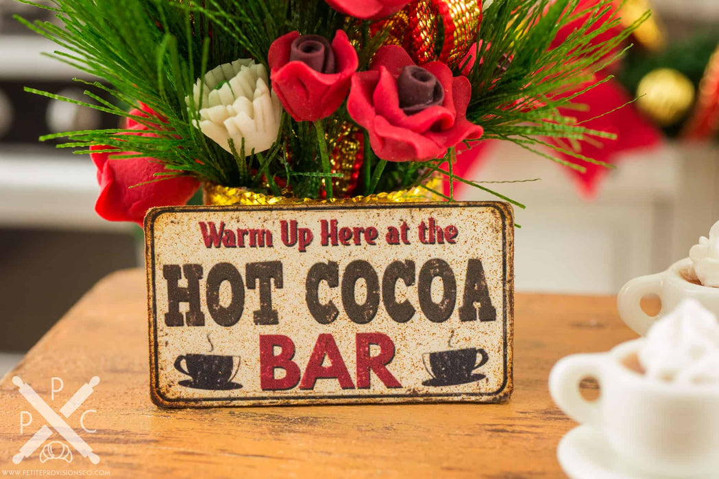 Hot Cocoa Bar Sign