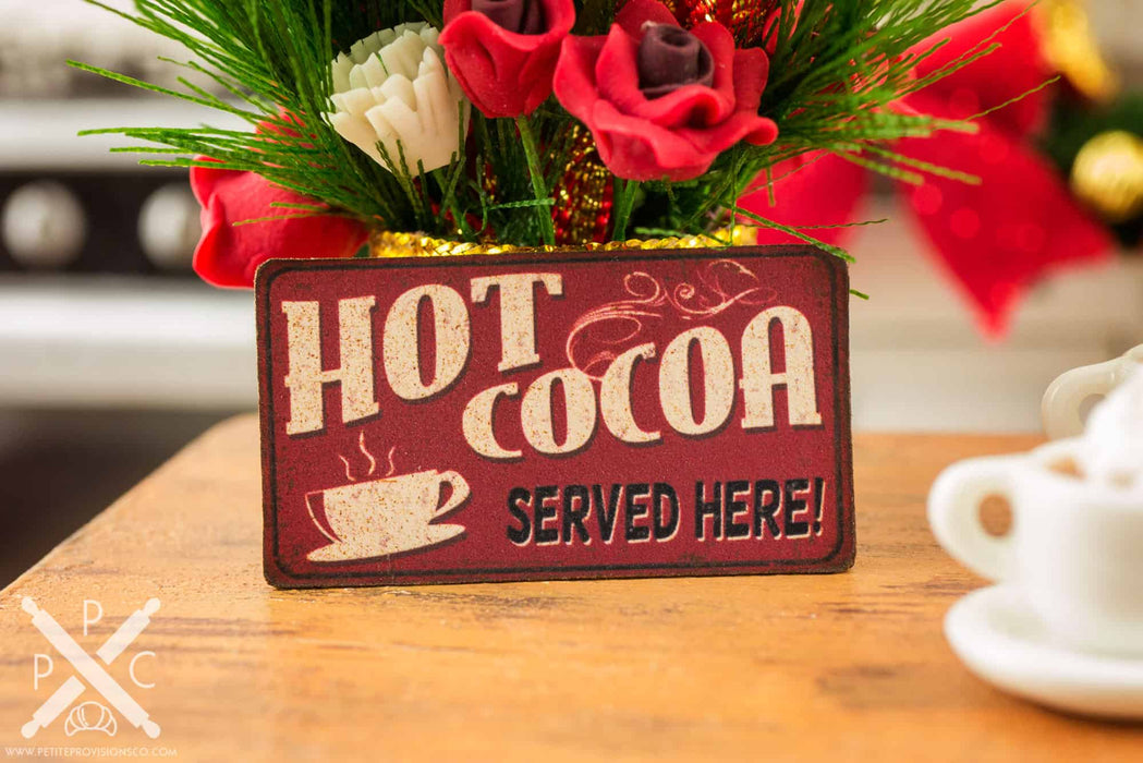 Hot Cocoa Sign