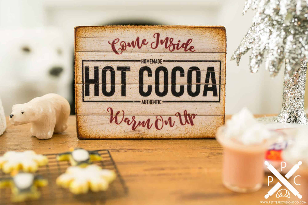 Homemade Hot Cocoa Sign