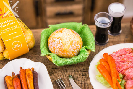 Dollhouse Miniature Irish Soda Bread