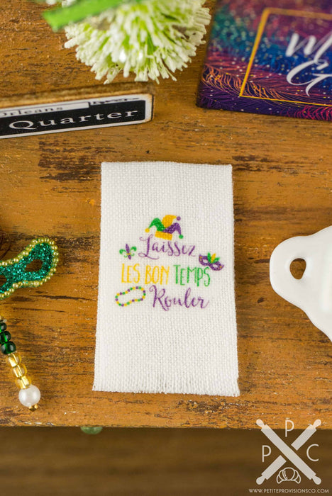 Laissez Les Bon Temps Rouler Tea Towel