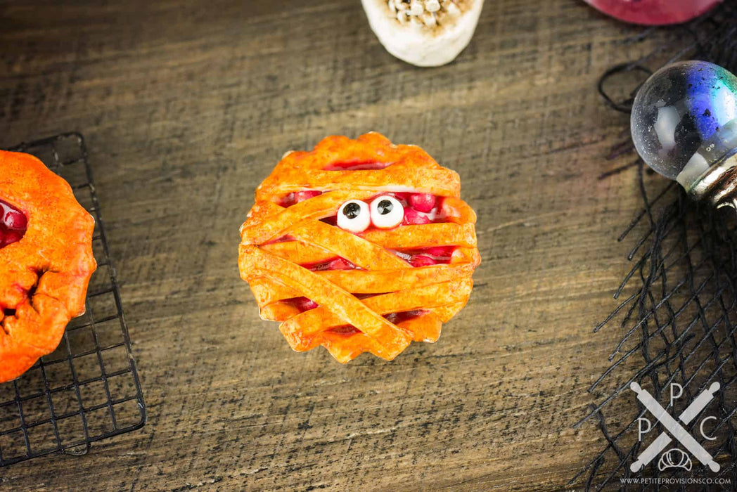 Halloween Mummy Cherry Pie