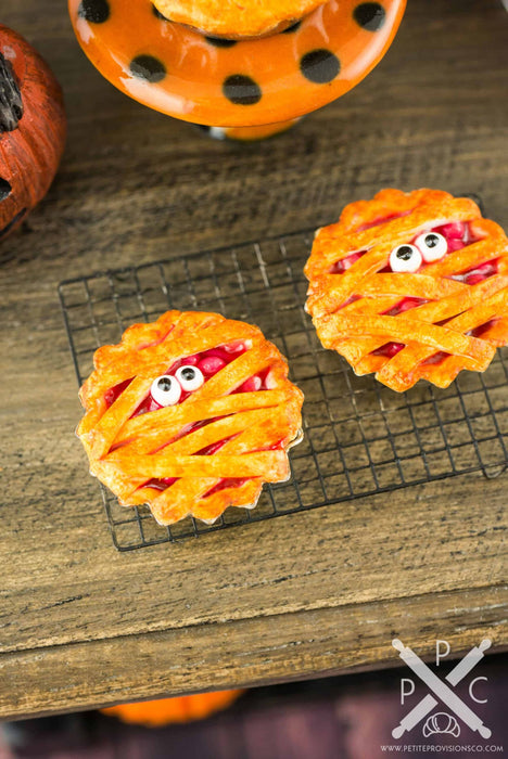 Halloween Mummy Cherry Pie