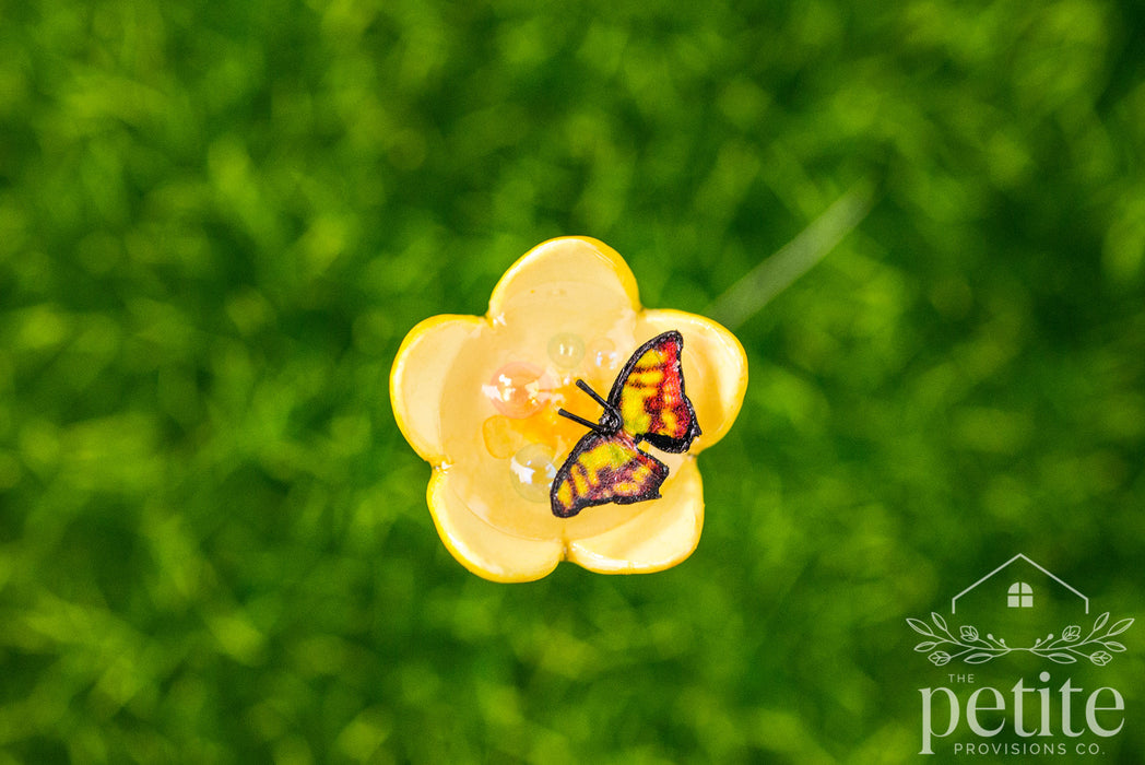 Painted Lady Butterfly Garden Water Station