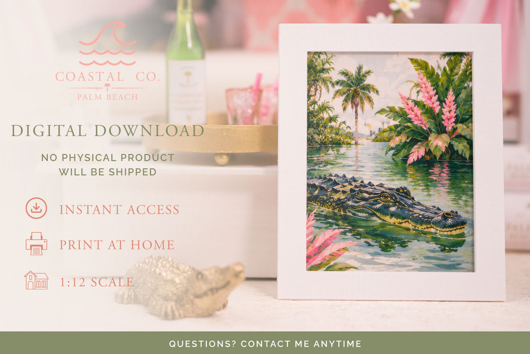 Palm Beach Printable Wall Art