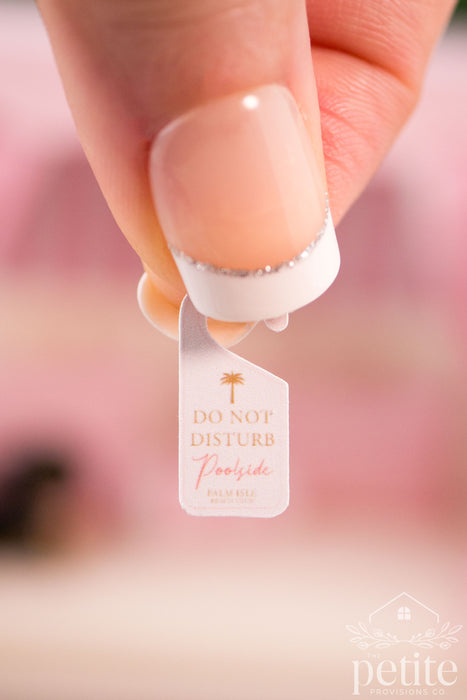 Palm Isle Resort Door Hanger
