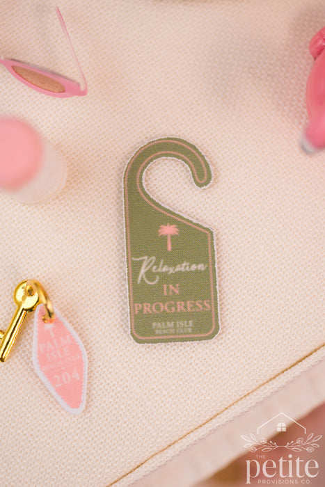 Palm Isle Resort Door Hanger