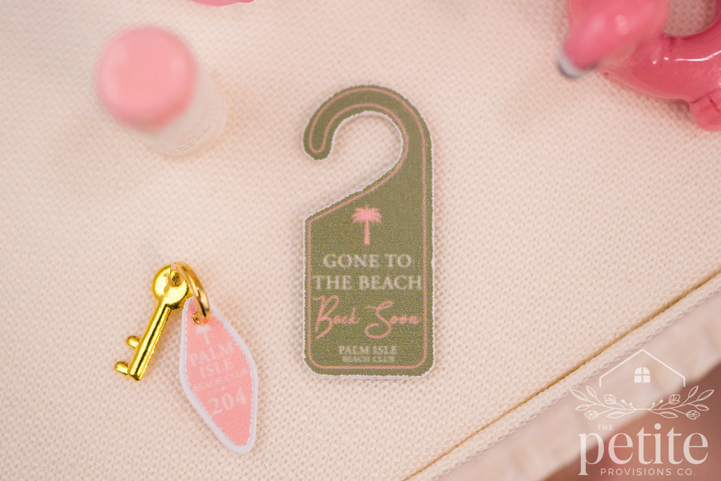 Palm Isle Resort Door Hanger