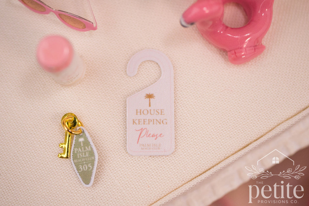 Palm Isle Resort Door Hanger