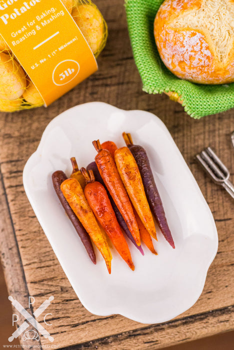 Roasted Rainbow Carrots