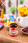 Dollhouse Miniature Jar of Salsa - Cinco de Mayo - 1:12 Dollhouse Miniature Mexican Food