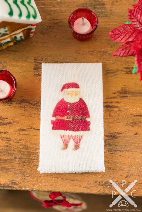 Santa Christmas Tea Towel