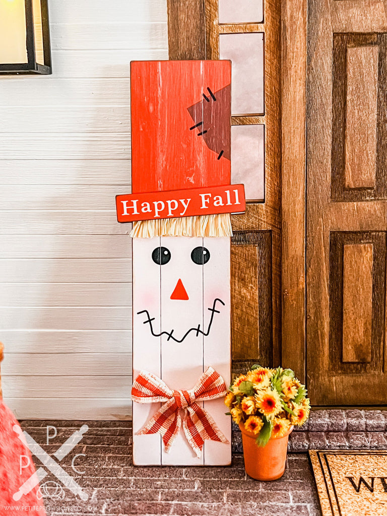 Reversible Scarecrow and Pumpkin Porch Sign– The Petite Provisions Co.