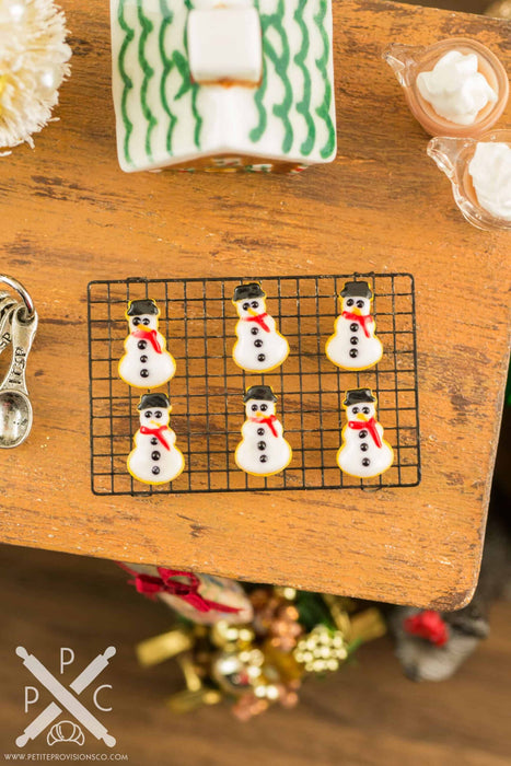 Snowman Cookies - Half Dozen