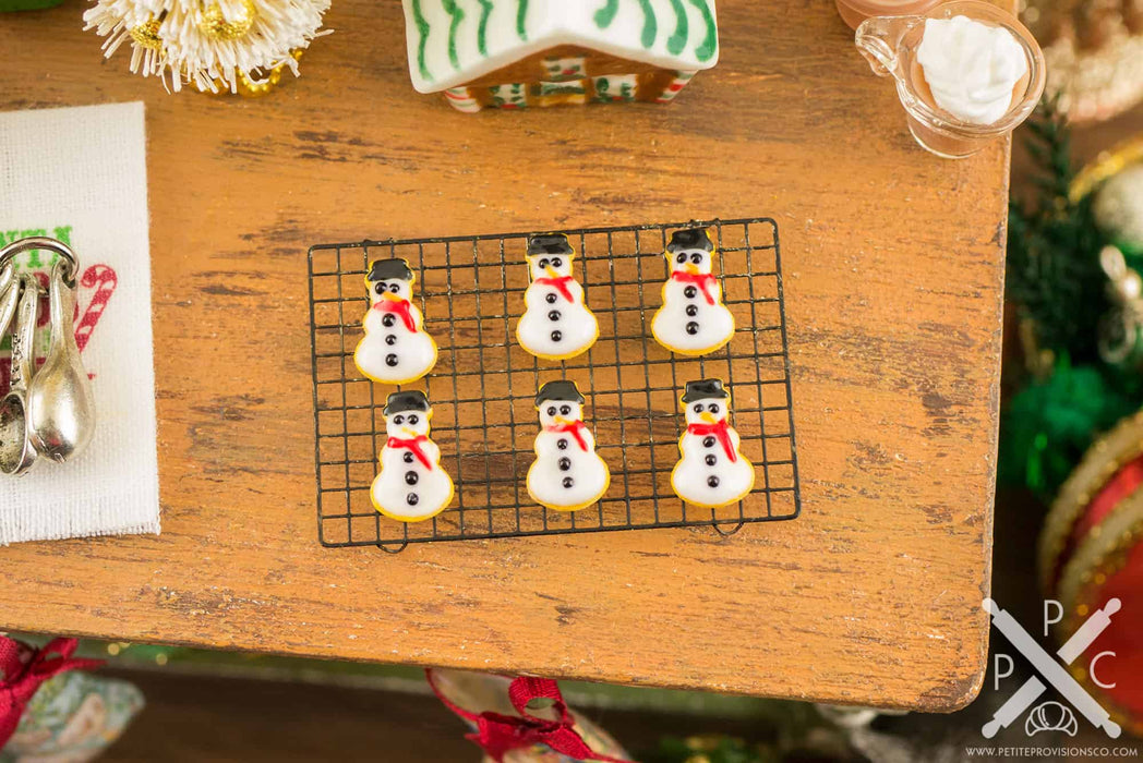 Snowman Cookies - Half Dozen