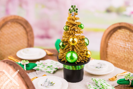 Dollhouse Miniature St. Patrick's Day Tree