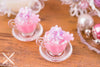 Dollhouse Miniature Sugarplum Fairy Hot Cocoa for Two - 1:12 Dollhouse Miniature Drink