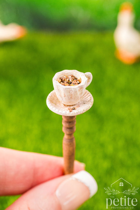 Teacup Garden Bird Feeder