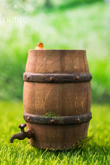 Teacup Rain Chain & Garden Rain Barrel Set