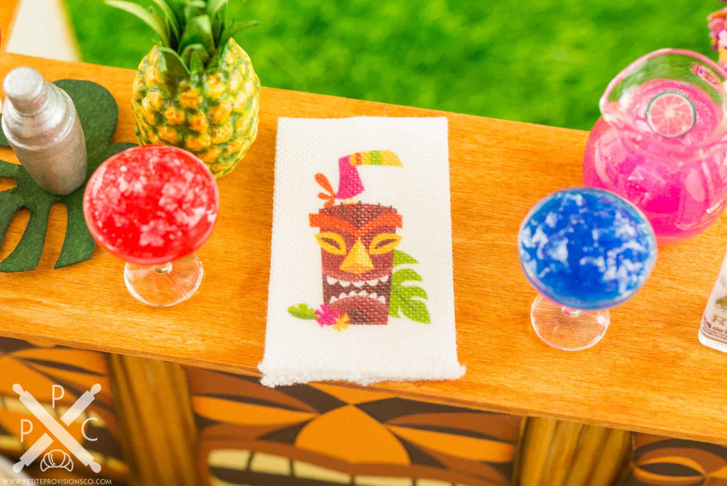 Tiki Toucan Tea Towel